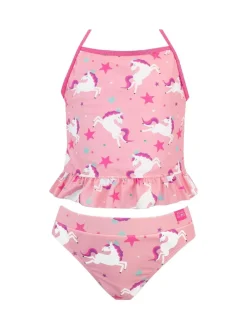 Badkleding|Harry Bear tankini met eenhoornprint, 2-delig badpak