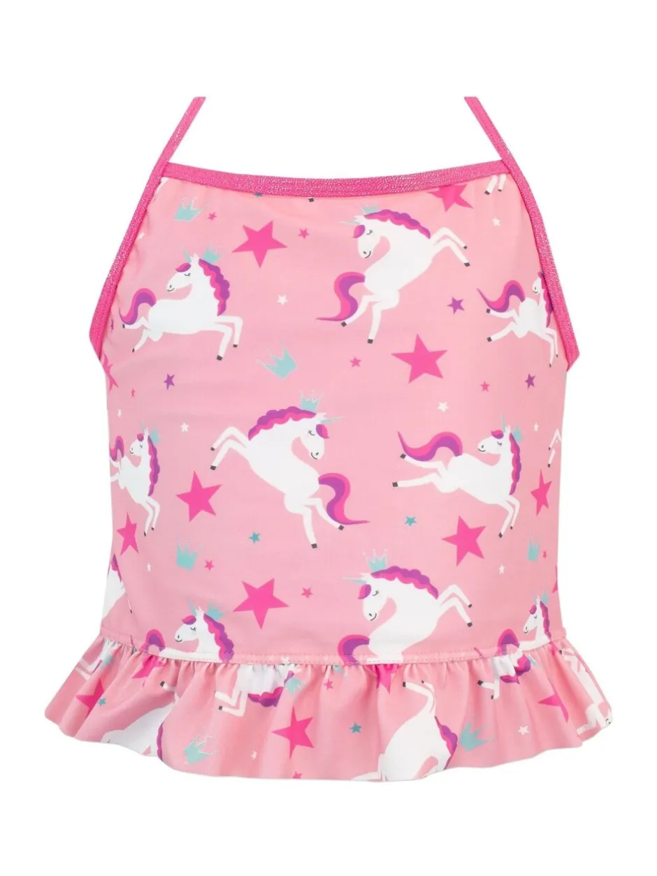 Badkleding|Harry Bear tankini met eenhoornprint, 2-delig badpak