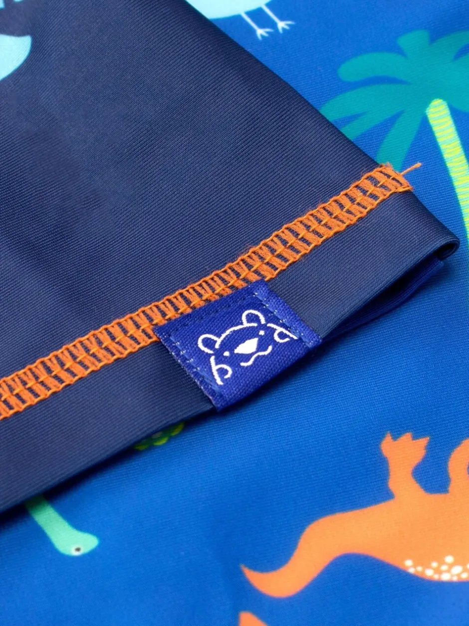 Badkleding|Badkleding|Harry Bear tweedelige set met dinosaurusprint, top en korte broek voor jongens