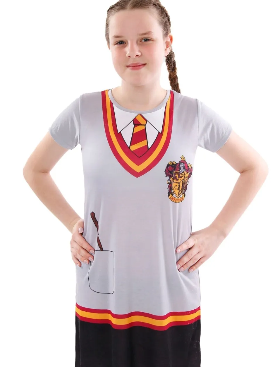 Nachtponnen*Character Harry Potter nachtjapon met karakteristieke print