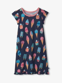 Nachtponnen*Hatley Blue Ice Cream Treats Ruffle Hem Night Dress