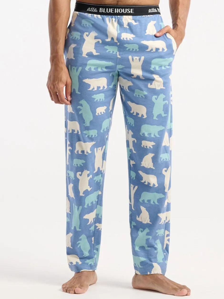 Pyjama's*Hatley Blue Polar Bear Pyjama Bottoms