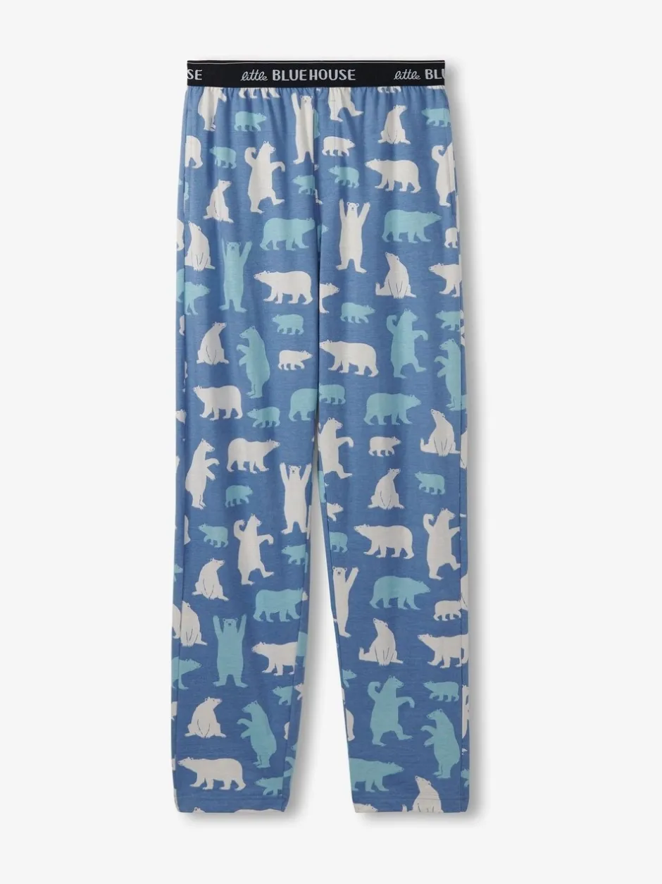 Pyjama's*Hatley Blue Polar Bear Pyjama Bottoms