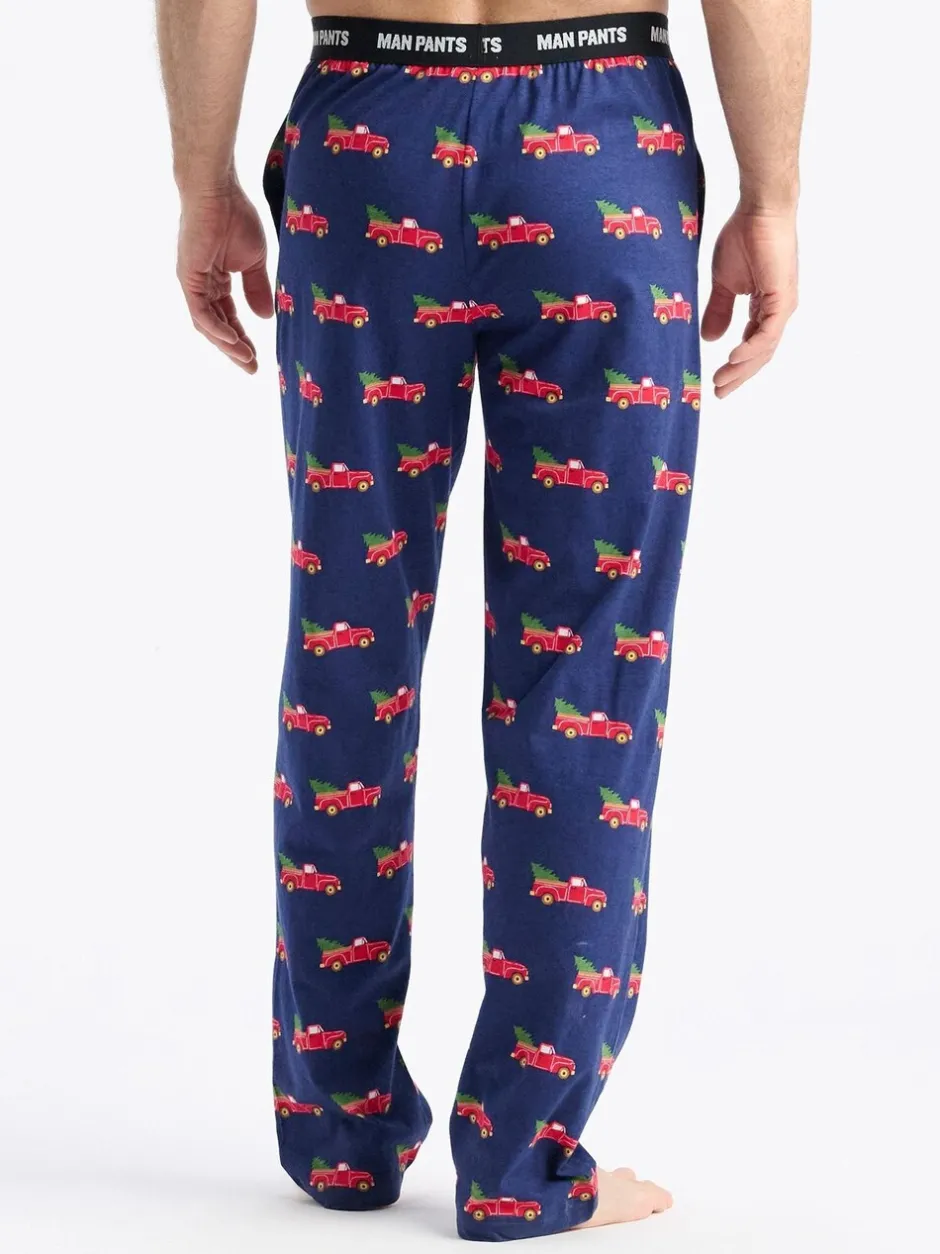 Pyjama's|Hatley Red Christmas Truck Pyjama Bottoms