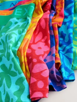 Ondergoed|Ondergoed|Next - 8 Boxershorts zonder plooi Helder patroon