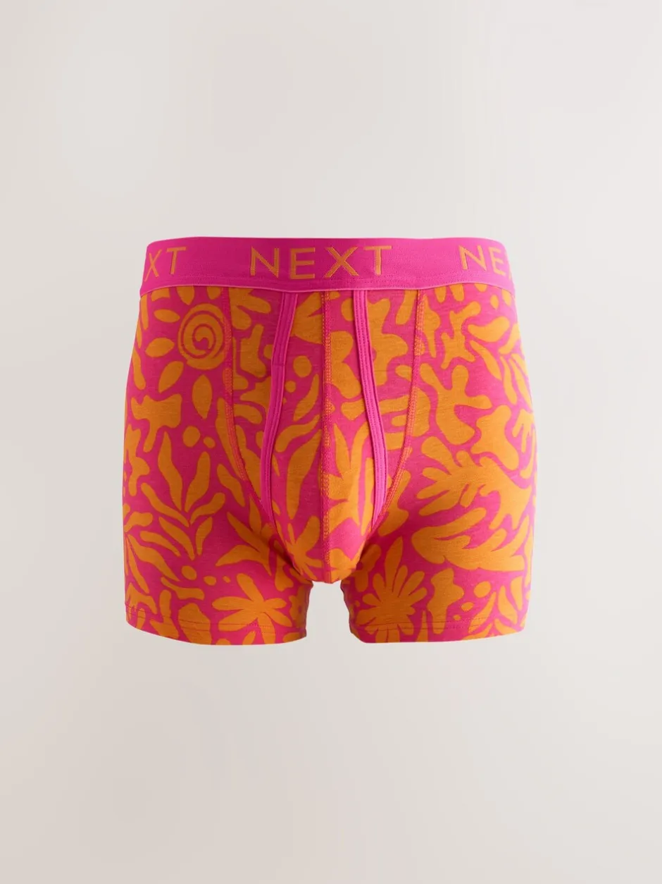 Ondergoed|Ondergoed|Next - 8 Boxershorts zonder plooi Helder patroon