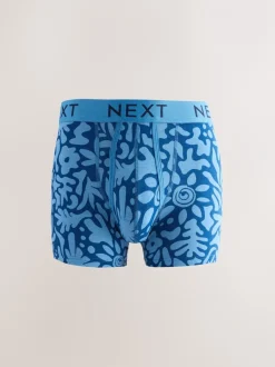 Ondergoed|Ondergoed|Next - 8 Boxershorts zonder plooi Helder patroon