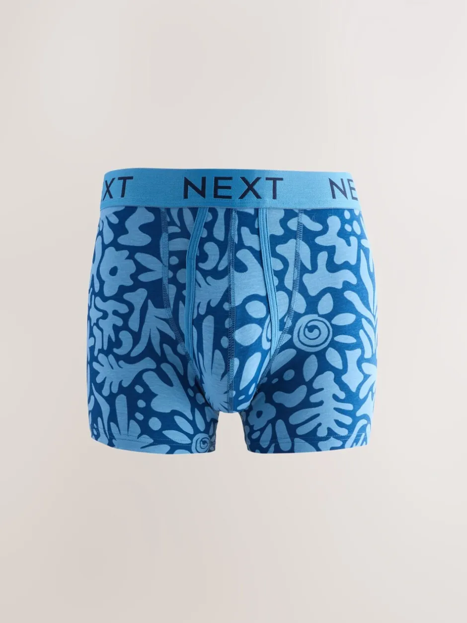 Ondergoed|Ondergoed|Next - 8 Boxershorts zonder plooi Helder patroon