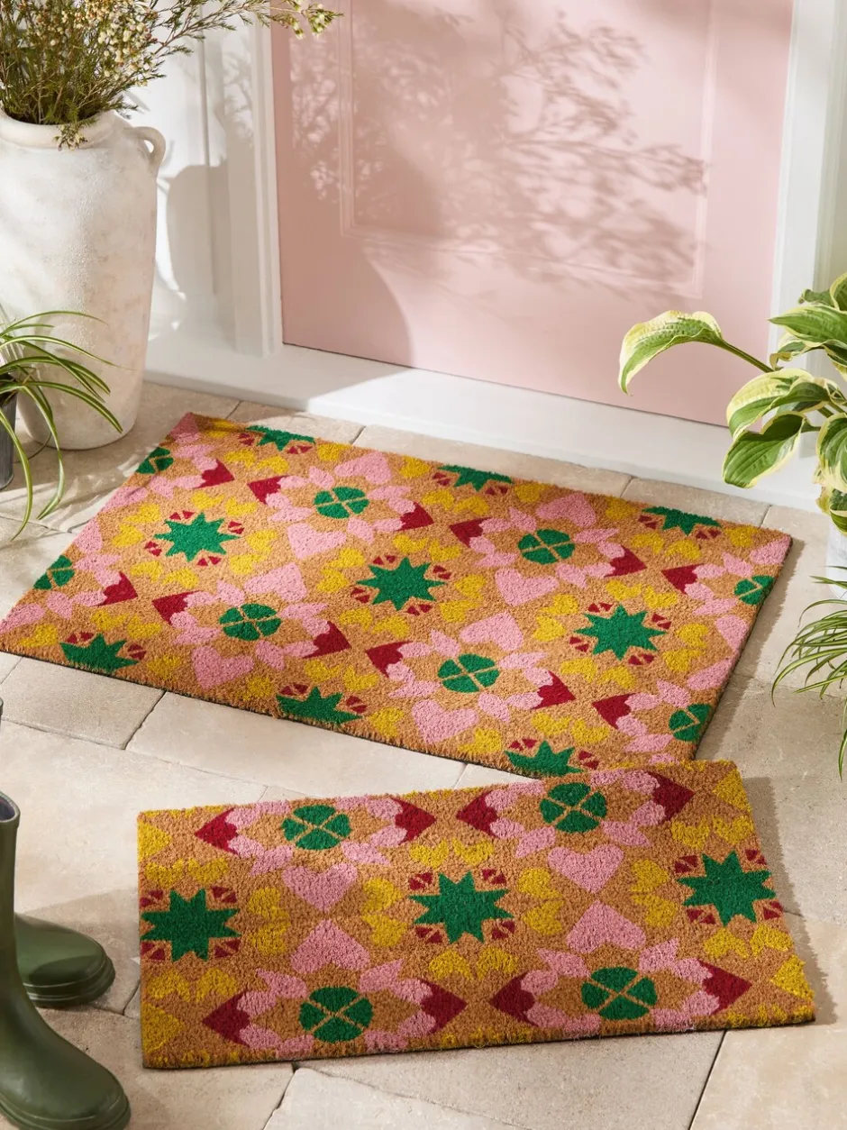 Deurmatten|Vloerkleden En Lopers|Next Helder Tile Kokos Deurmat