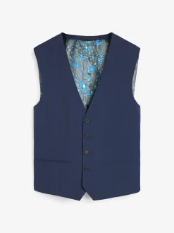 Vesten|Next - Gilet met regular fit Helderblauw