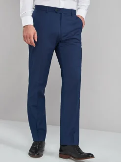 Formele Broek|Broeken En Chino's*Next Helderblauw - Normale Pasvorm - Chique stretchy broek