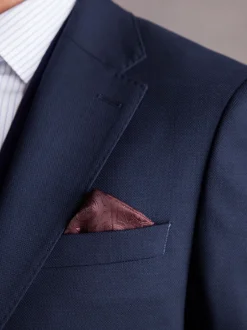 Blazers En Business-Jasjes|Pakken*Next - Signature getextureerd slim-fit kostuumjasje van Italiaanse Tollegno-wol Helderblauw