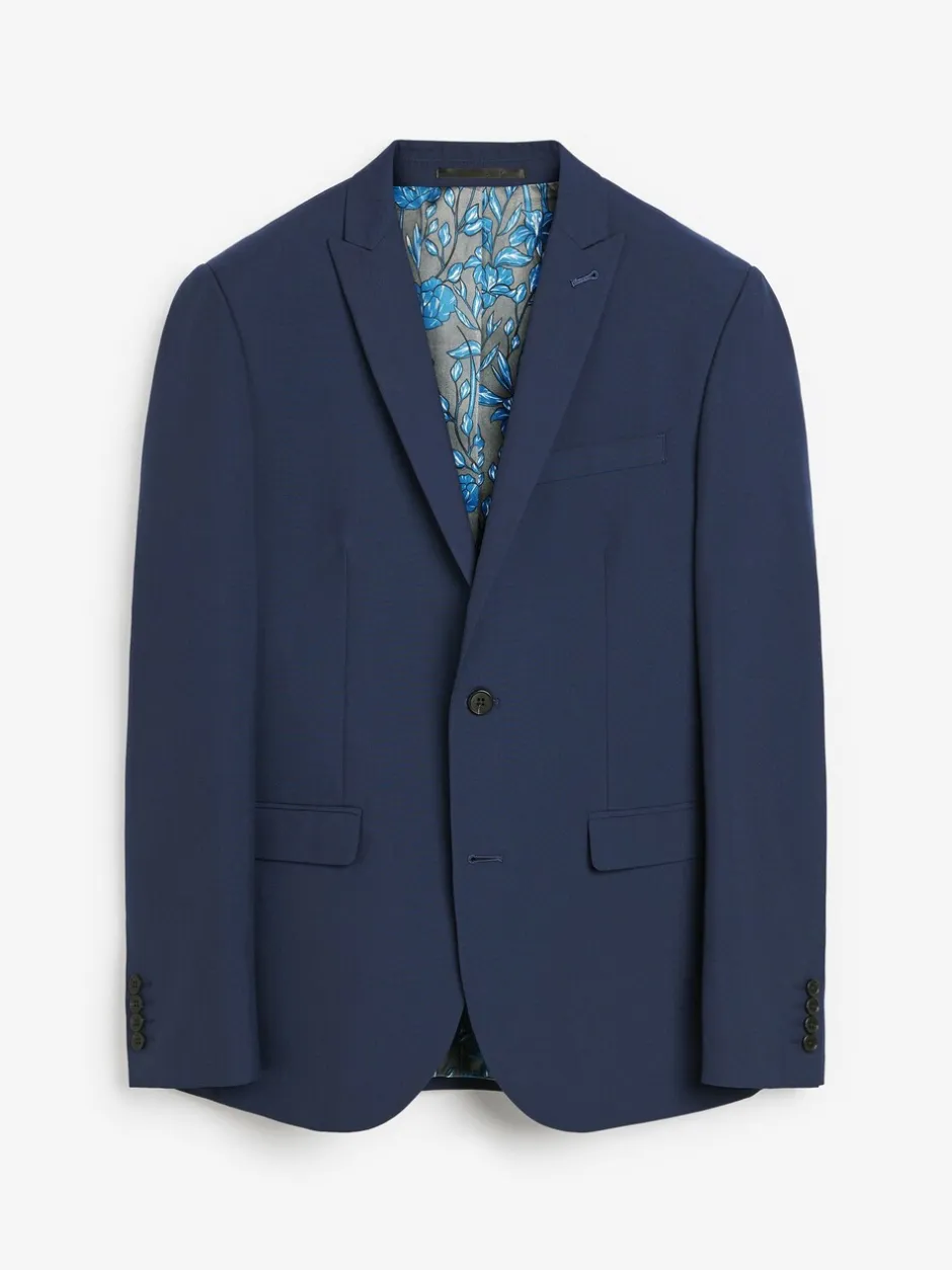 Blazers En Business-Jasjes|Pakken|Next - Slim Fit - Kostuum met twee knopen: colbert Helderblauw