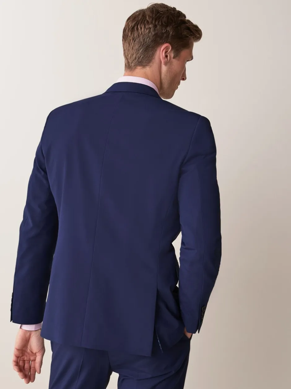 Blazers En Business-Jasjes|Pakken*Next - Tailored fit - Kostuum met twee knopen: colbert Helderblauw
