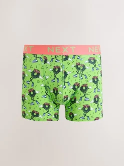 Ondergoed|Ondergoed*Next - Verpakking van 8 - Boxershorts Heldere Disco Karakter
