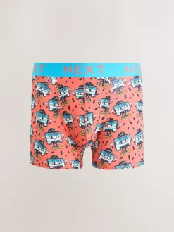 Ondergoed|Ondergoed*Next - Verpakking van 8 - Boxershorts Heldere Disco Karakter