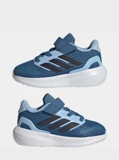 Sneakers|adidas Hemelsblauw - Runfalcon 5 Hook and Loop Easy On sneakers voor zuigelingen