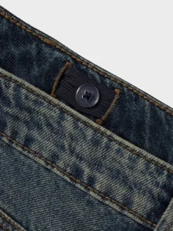 Jeans*Name It Hemelsblauw - jeans met wijde pijpen
