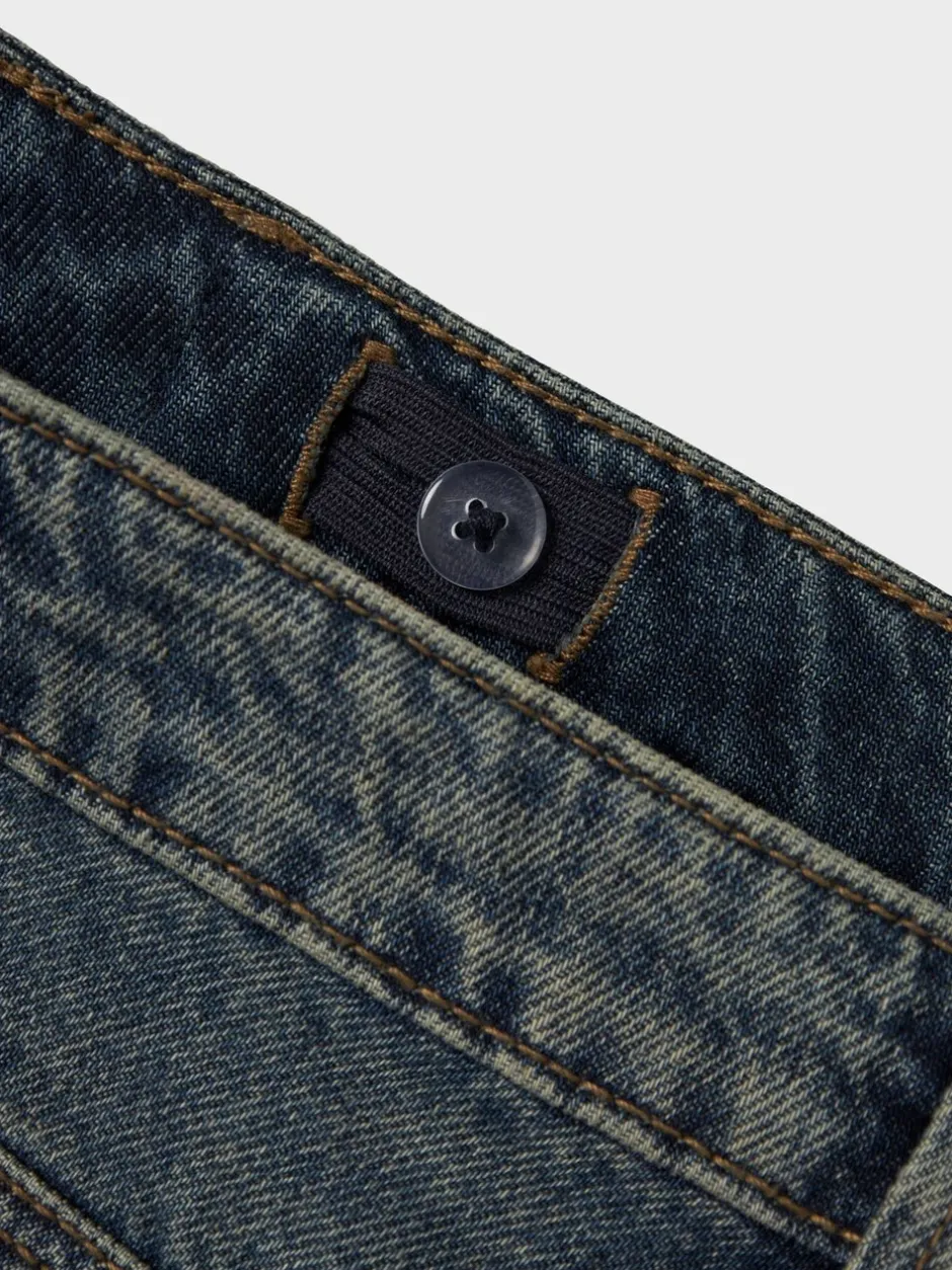 Jeans*Name It Hemelsblauw - jeans met wijde pijpen