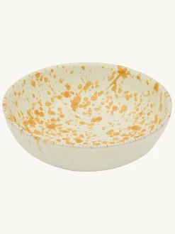 Eetservies En Pastaschalen*Hot Pottery 12 Piece Splatter Signature Dinner Set Donkeroranje