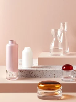 Glas|Nude Huidskleur Mr. and Mrs. Short Night kruik en glasset