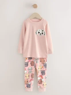 Multipacks|Nachtkleding En Pyjama's*Next - Verpakking van 3 knusse pyjama's (9 mnd-10 jr) Huisdierprint