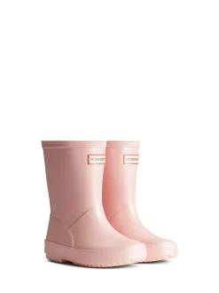 Laarzen|Hunter Kids Pink First Nebula Wellies