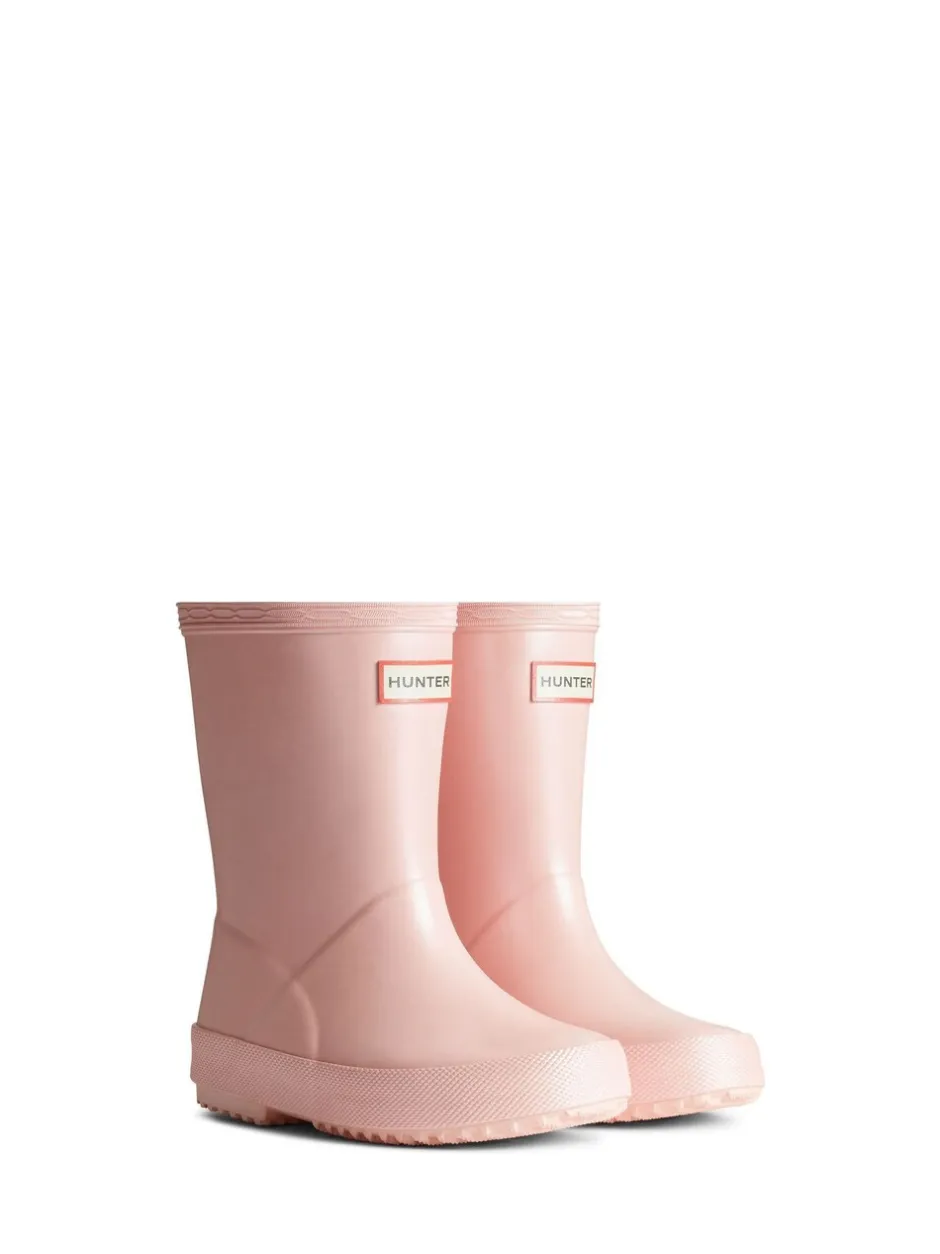 Laarzen|Hunter Kids Pink First Nebula Wellies