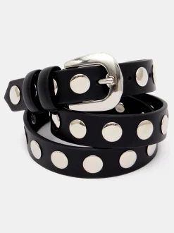 Ceintuurs|Hush Seren leren riem met studs