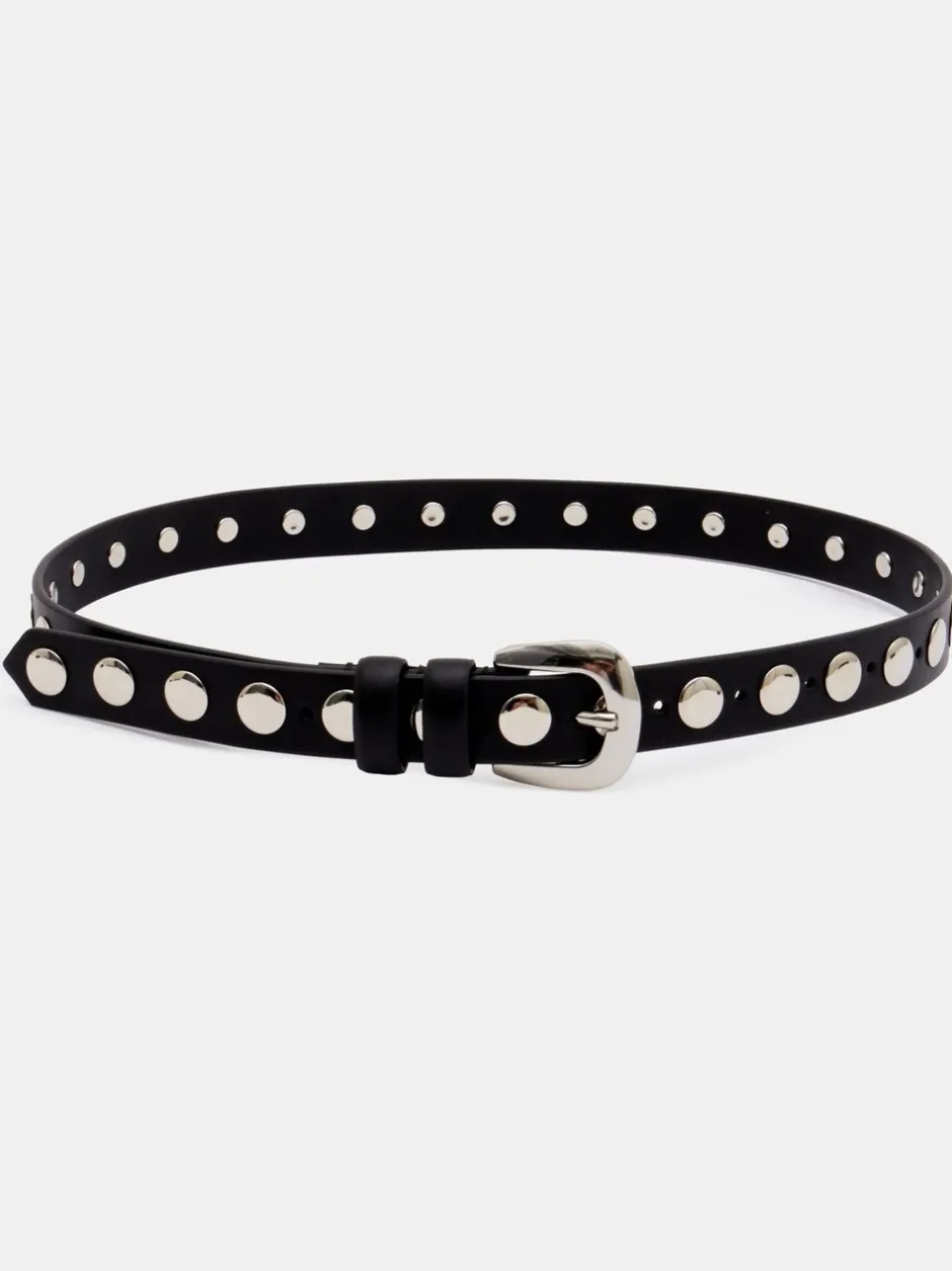 Ceintuurs|Hush Seren leren riem met studs
