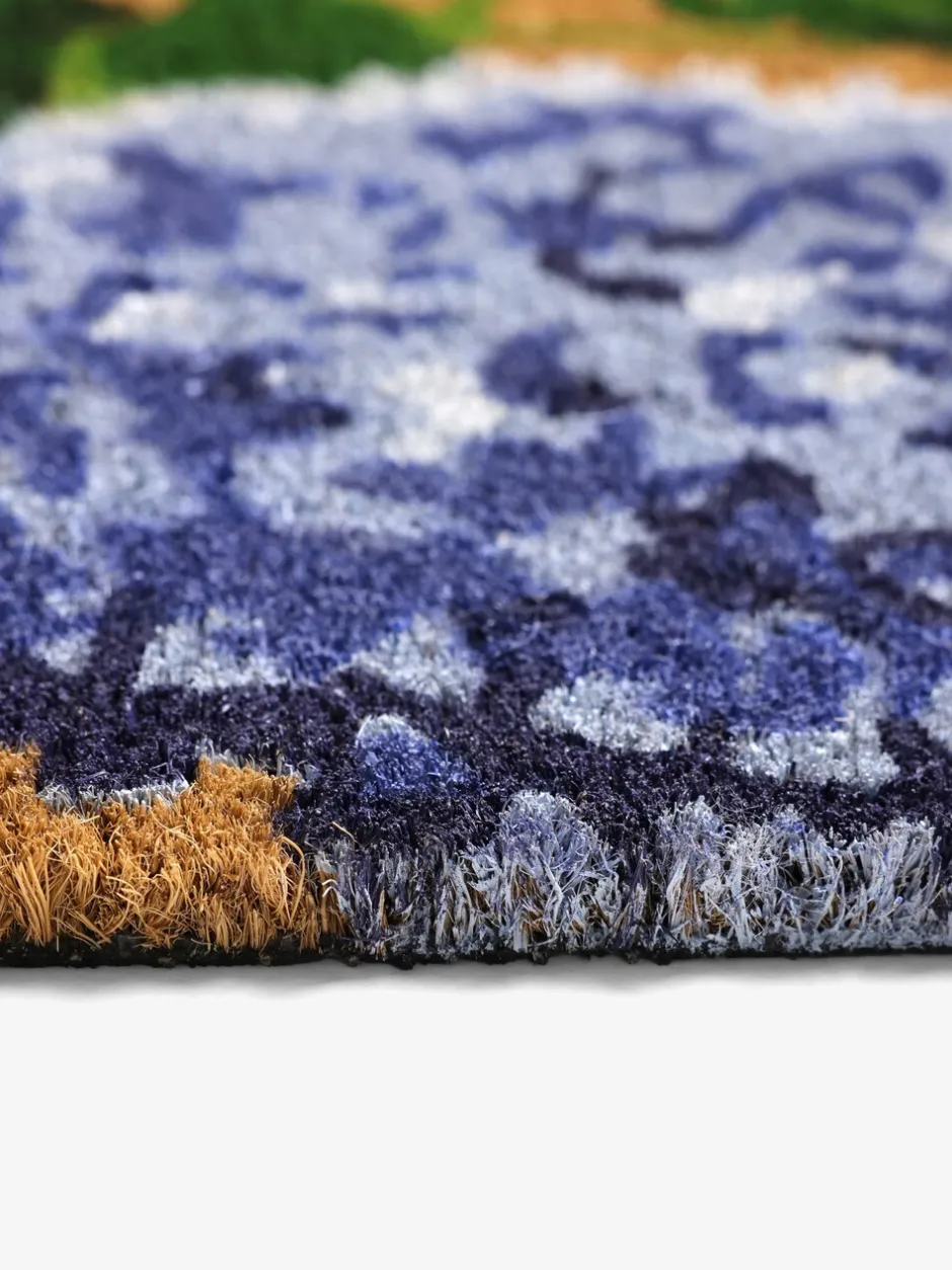 Deurmatten|Vloerkleden En Lopers*Next Hydrangea Floral Coir Doormat