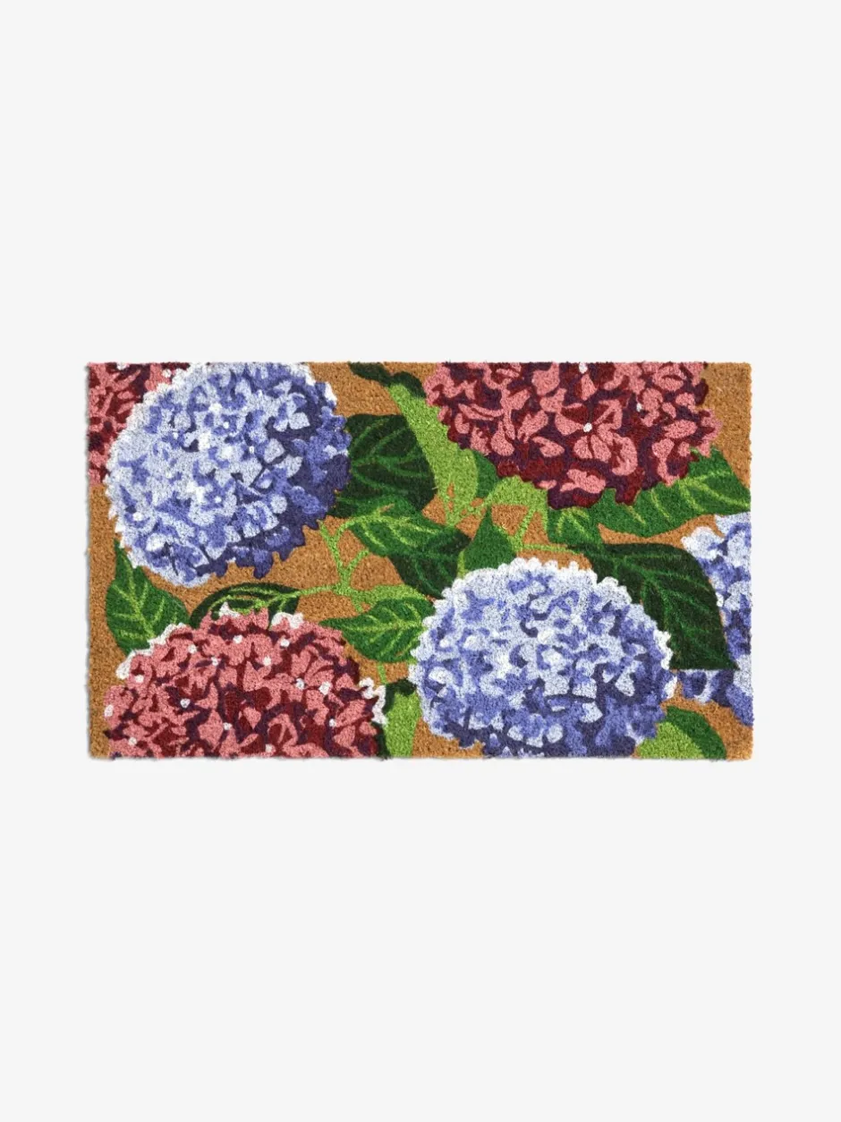 Deurmatten|Vloerkleden En Lopers*Next Hydrangea Floral Coir Doormat