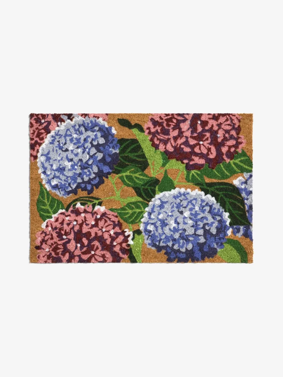 Deurmatten|Vloerkleden En Lopers*Next Hydrangea Floral Coir Doormat