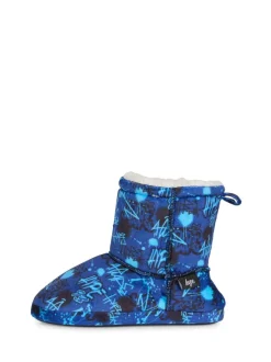 Pantoffels|Hype . Blue Arcenza Slippers