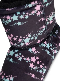 Pantoffels|Hype . Ristio Black Slippers
