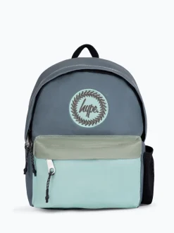 Tassen|Hype Unisex Green Colour Mini Iconic Backpack