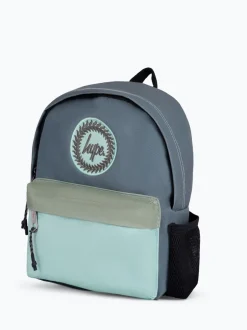 Tassen|Hype Unisex Green Colour Mini Iconic Backpack