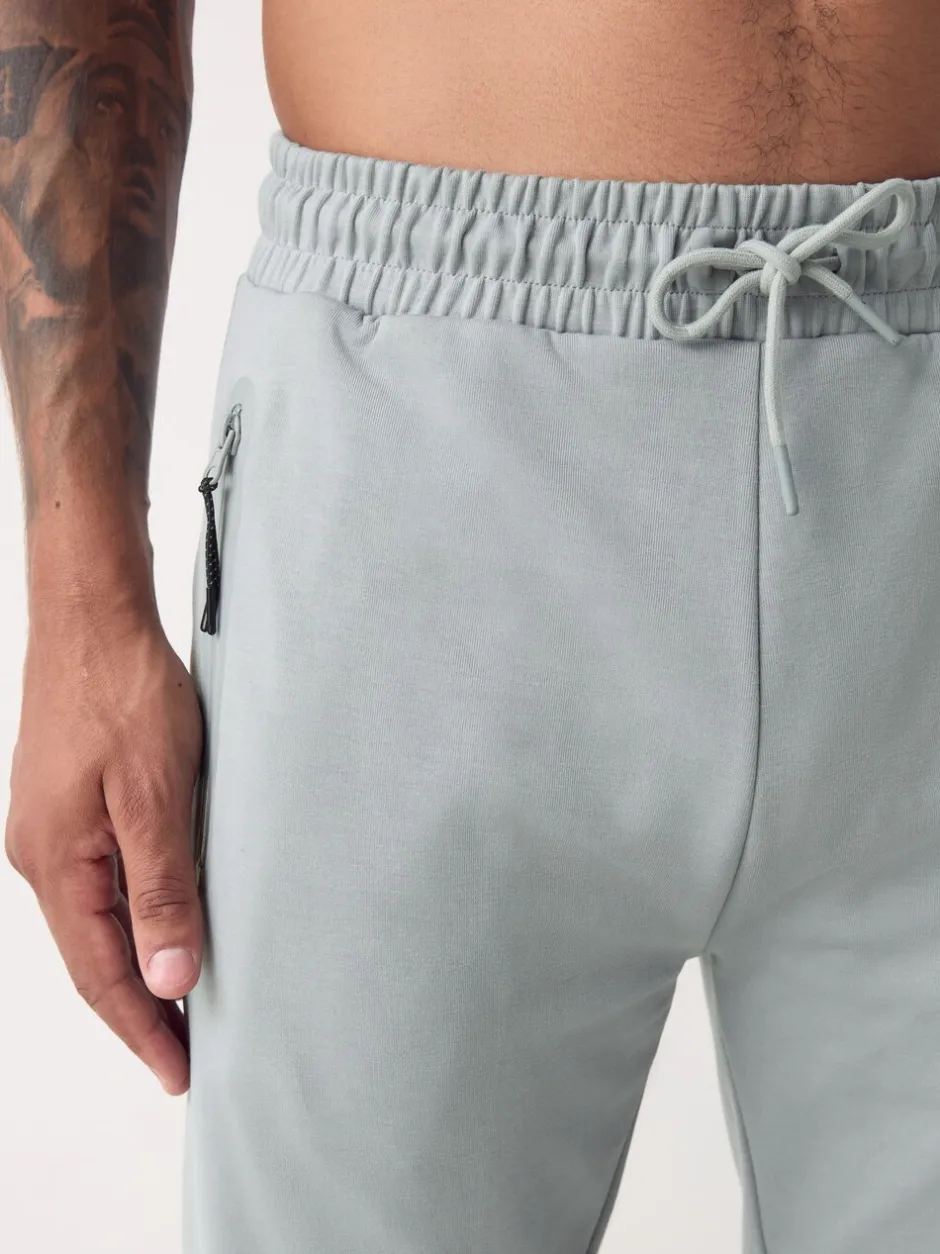 Joggingbroeken*Next - Interlock Soft Touch Cuffed Joggers Ice grey