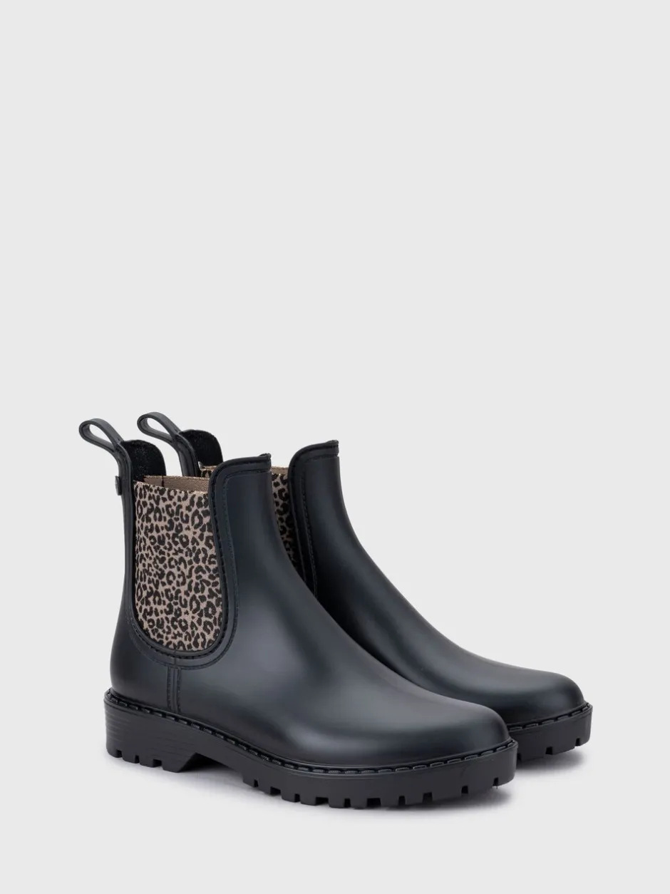 Laarzen*Igor Trak Leo Ankle Black Wellies