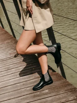 Laarzen*Igor Trak Leo Ankle Black Wellies