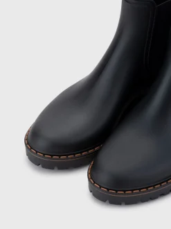 Laarzen|Igor Trak Tri Black Ankle Wellies