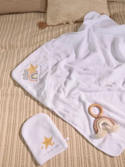 Handdoeken En Badmatten*Next I'm New Here 100% katoenen babyhanddoek met capuchon