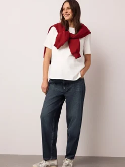 Jeans|Moederschap|Next - Maternity Barrel Denim Jeans Indigo