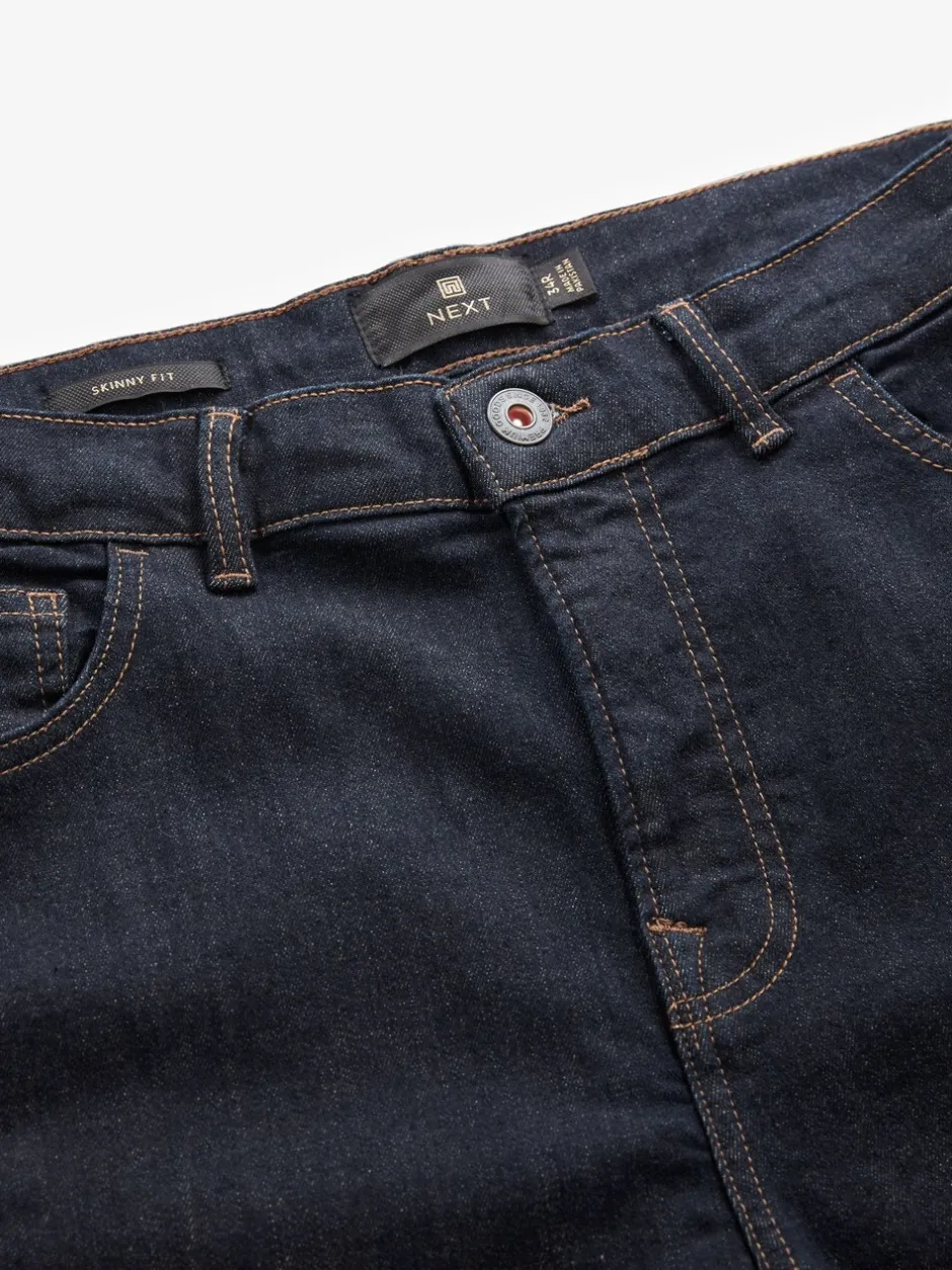 Jeans*Next Indigo blauwe wassing - Enkele - Skinny fit klassieke stretchy jeans