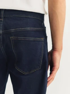 Jeans|Next Indigo blauwe wassing - Enkele - Slim fit klassieke stretchy jeans