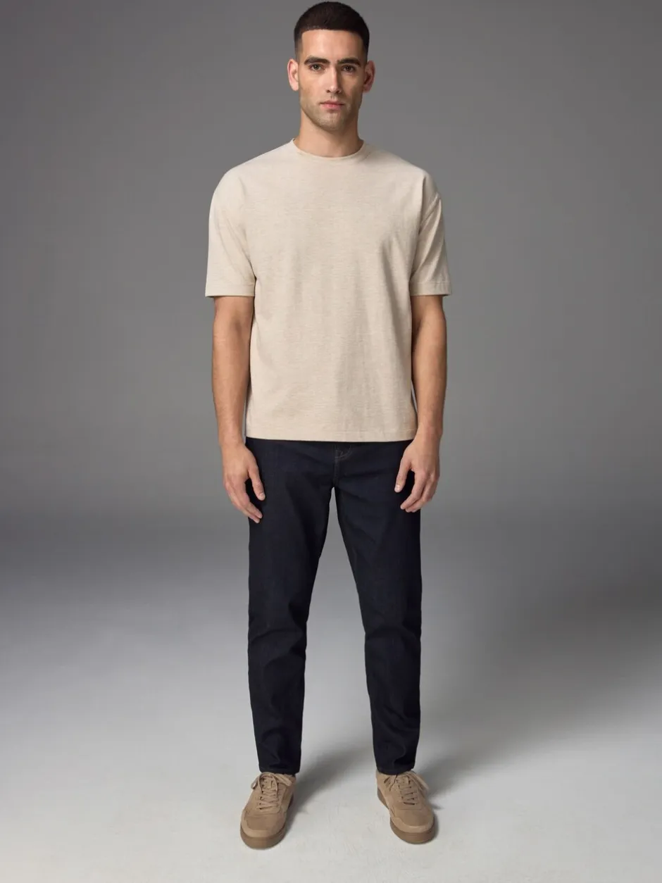 Jeans*Next Indigo blauwe wassing - Klassieke stretchjeans met standaard taps toelopende pasvorm