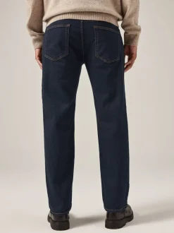 Jeans*Next Indigo blauwe wassing - Rechte, klassieke jeans met stretch