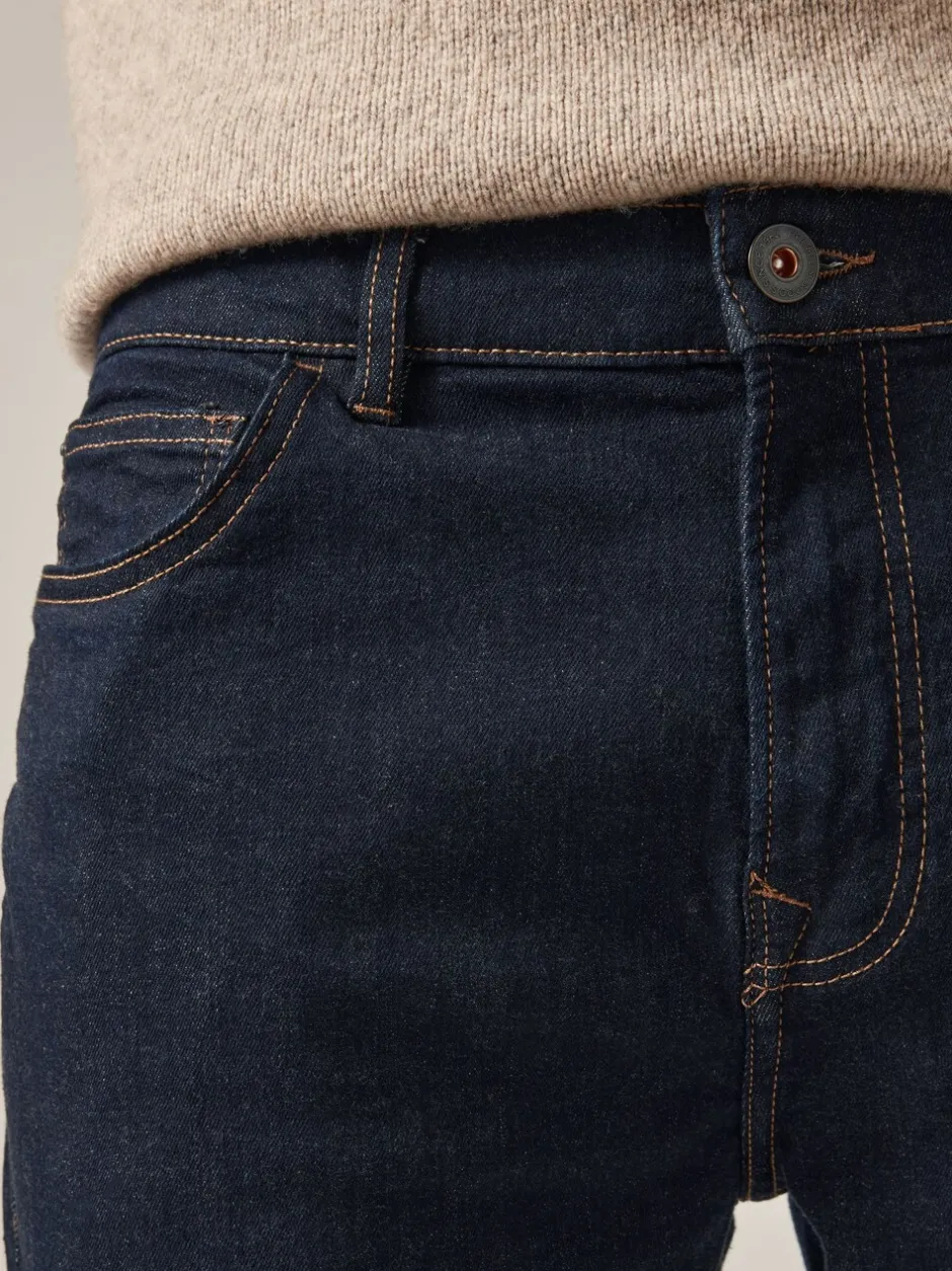 Jeans*Next Indigo blauwe wassing - Rechte, klassieke jeans met stretch