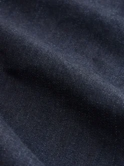 Jeans|Next - Standaard toelopende pasvorm - Signature Selvedge Denim Jeans Indigo blauwe wassing