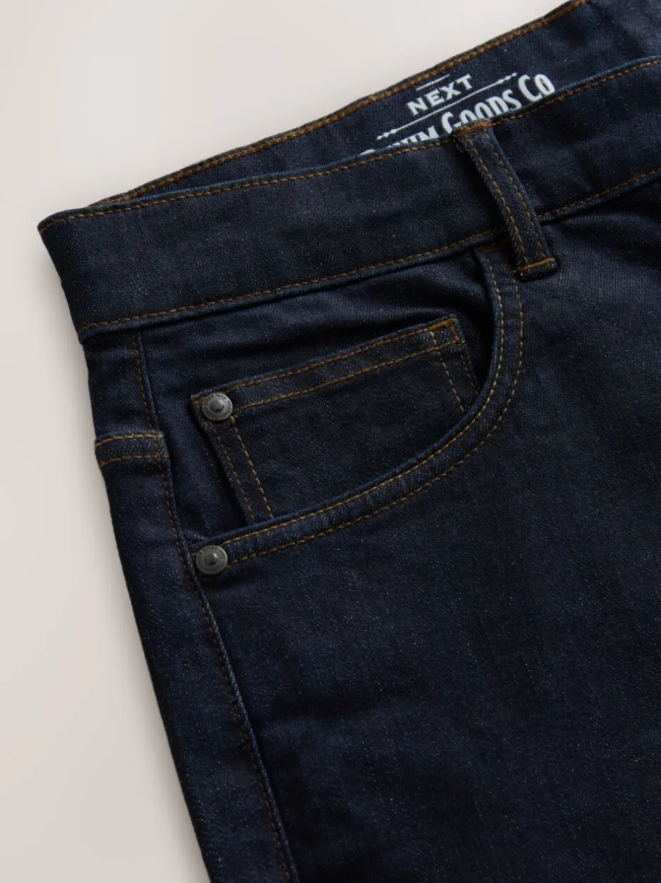 Jeans*Next Indigo wassing - Klassieke stretchy Jeans met relaxed fit
